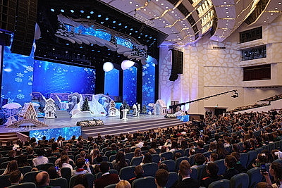 Лукашенко: страна всегда сильна традициями, одна из них в Беларуси - новогодние поздравления детей