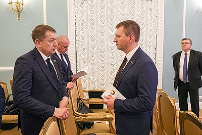 Турчин посещает с рабочим визитом Санкт-Петербург