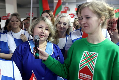 \"Одно дело делаем\": встречи предприятий-партнеров проходят на \"Марафоне единства\" в Гродно