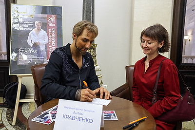 Балет \"Спартак\" к юбилею народного артиста Беларуси Антона Кравченко представили в Большом театре