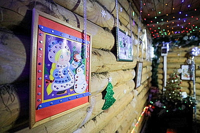 Домик Деда Мороза открылся в минском парке Горького