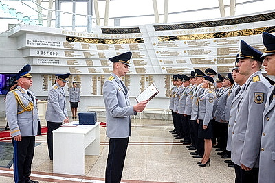 Около 90 молодых следователей принесли присягу в Минске