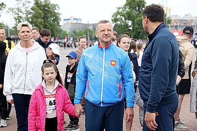 Легкоатлетический забег \"Первых\" прошел в Бресте