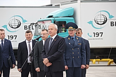 Под Минском открыли новый комплекс одного из крупнейших транспортно-логистических центров Беларуси