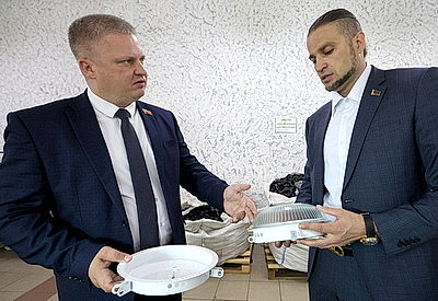 Сотрудники витебского \"Электа\" встретились с руководством города