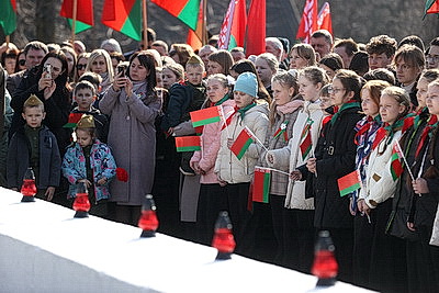 Митинг-реквием и присяга прокуроров. В Гродненском районе отдали дань памяти жертвам Хатыни