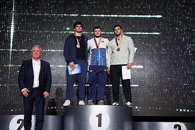 Белорусские борцы завоевали четыре золота на домашнем турнире памяти Караваева