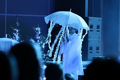 Более 600 ребят собрал областной новогодний праздник в Солигорске