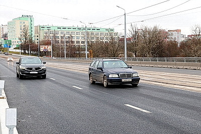 В Витебске после капитального ремонта открыли движение по Юбилейному мосту