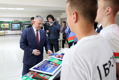 Крупко встретился с молодежью Брагинского района