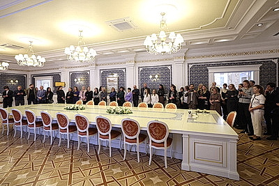 Экскурсия по Дворцу Независимости прошла для сотрудников агентства \"Минск-Новости\"
