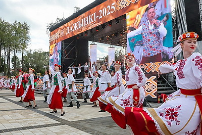 \"Дажынкi-2025\". Как в Заславле проходит областной праздник тружеников села
