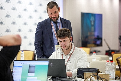 В рамках второго заседания VII ВНС во Дворце Республики организована работа пресс-центра