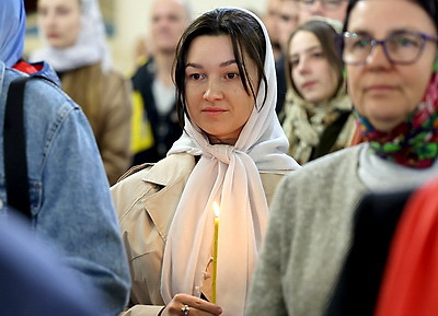 Православные верующие отметили Пасху