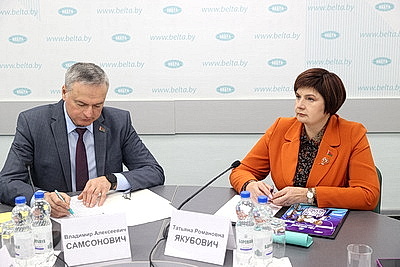 Поддержку молодых специалистов обсудили на круглом столе в БЕЛТА