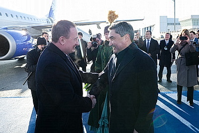 Турчин прибыл с официальным визитом в Казахстан