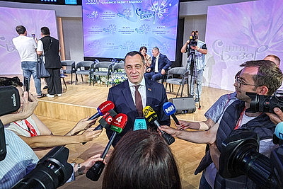 Международный пресс-центр открыли на \"Славянском базаре в Витебске\"