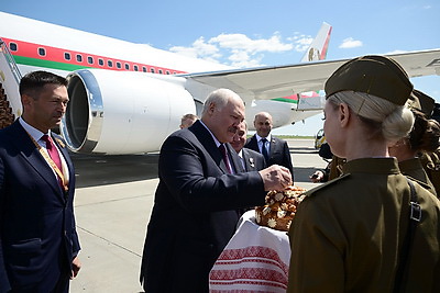 Лукашенко прибыл в Волгоград