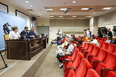 Пресс-конференция ХК \"Динамо\" прошла в Минске