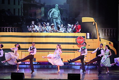 Премьера мюзикла \"Римские каникулы\" состоялась на сцене БГАМТ