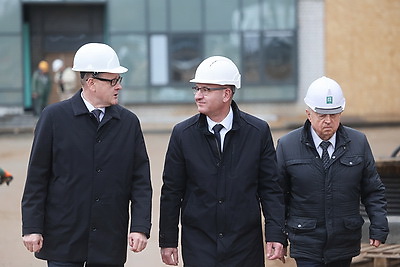 Высокие темпы без ущерба качеству. Как идет возведение новой больницы в Гродно