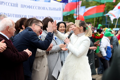 В Беларуси отмечают главный праздник трудящихся - Первомай