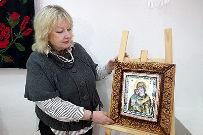 Посвященная украшениям икон областная выставка-конкурс открылась в Витебске