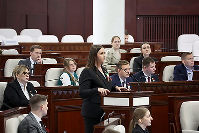 В Минске проходит первое заседание Молодежного совета при Палате представителей
