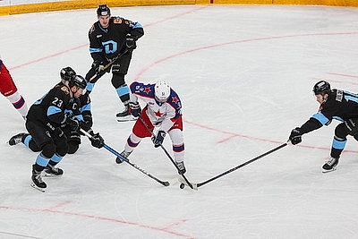 Хоккеисты \"Динамо-Минск\" обыграли московский ЦСКА