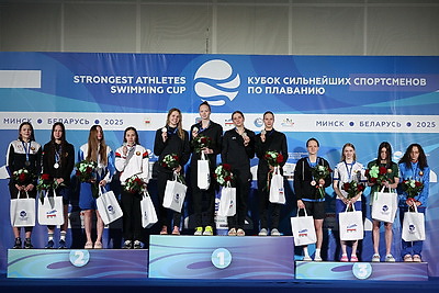 Кубок сильнейших спортсменов по плаванию проходит в Минске