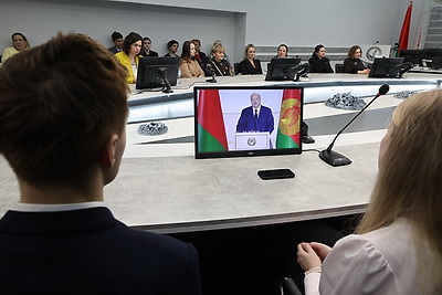 Прямую трансляцию Послания Президента на ВНС смотрят в регионах Беларуси