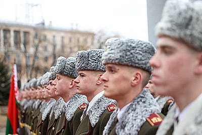 В Минске почтили память сотрудников милиции, погибших при исполнении служебного долга