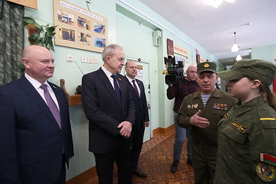 Сергеенко: военно-патриотические клубы Минской области объединяют более 3,5 тыс. детей