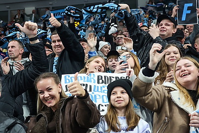 Хоккеисты минского \"Динамо\" отправили шесть безответных шайб в ворота \"Спартака\"