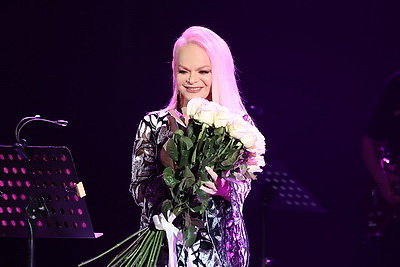 Сольный концерт Ларисы Долиной состоялся на фестивале \"Золотой шлягер\" в Могилеве