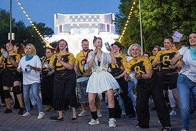 Ночной фестивальный Витебск