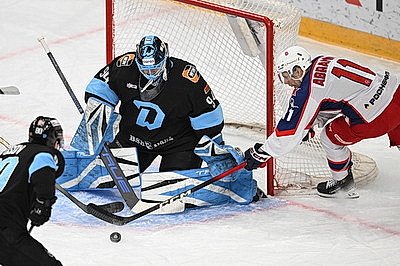 Хоккеисты \"Динамо-Минск\" обыграли московский ЦСКА