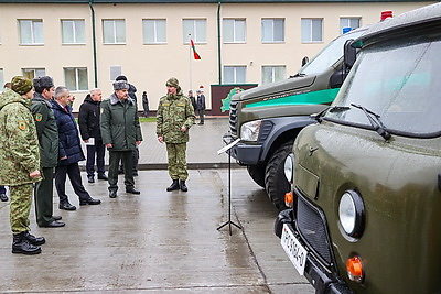 Обновленную погранзаставу \"Роза Люксембург\" открыли в Ельском районе