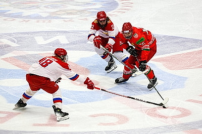 Юниорская сборная Беларуси по хоккею выиграла турнир в формате 3х3 в Минске