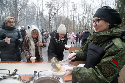 Народный праздник \"Пайшла Каляда калядуючы\" в Могилеве