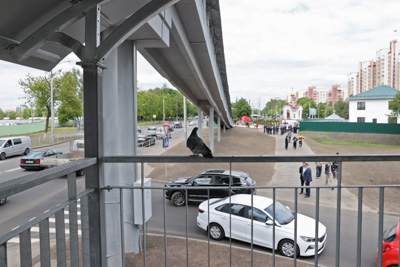 550 метров комфорта. В Гомеле после реконструкции открыли самый длинный пешеходный мост