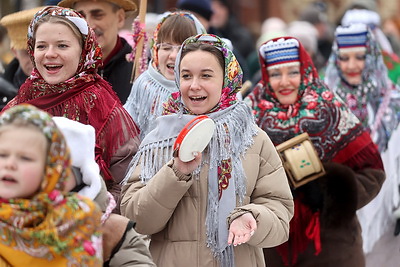 По старинной традиции. \"Каляды ў Задзвінні\" собрали жителей Витебска