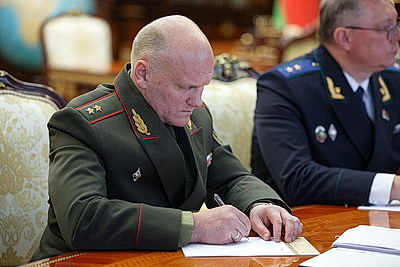 На совещание у Лукашенко вынесен вопрос совершенствования деятельности КГБ