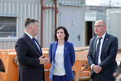 Новые этажи, подготовка первого корпуса к приему оборудования. Как идет строительство горбольницы в Гродно