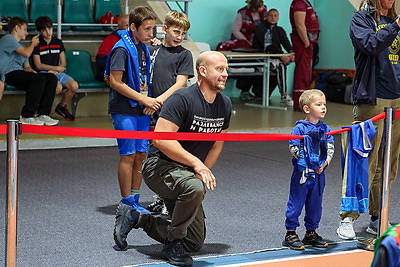 Более 200 борцов стали участниками отборочного этапа \"Лиги храбрых\" в Могилеве