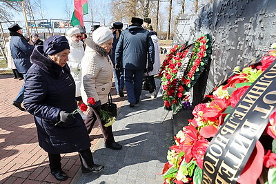 Память нетленна. В Витебске отдали дань уважения жертвам концлагерей