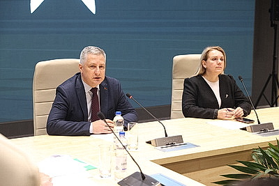 Презентацию \"Беларусь деловая\" для представителей Российского союза выставок и ярмарок представили в ММВЦ