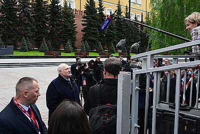 Лукашенко в Москве принял участие в торжествах в честь Дня Победы