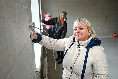 На республиканском субботнике благоустроили территорию Брестской областной клинической больницы