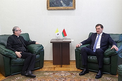 В МИД состоялась встреча с кардиналом Клаудио Гуджеротти